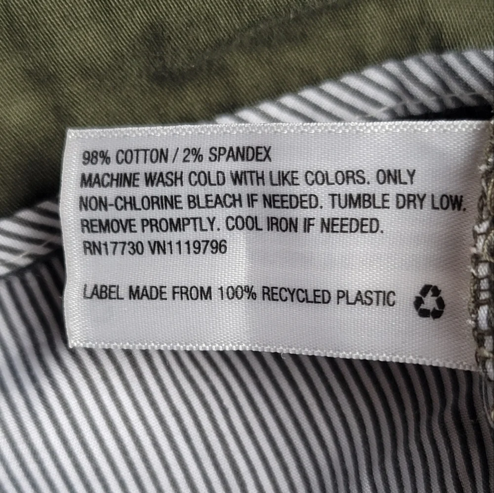 EUC GOODFELLOW & CO. LINDEN SHORT, GREEN BERMUDA SHORTS, MEN'S 32 - Picture 7 of 7